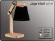 Moderní stolní lampička 22718 Joga black (Alfa)