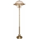 Mosazná stojanová lampa 458 Mars (Braun)