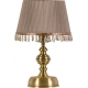 Mosazná stolní lampa 513 Werona (Braun)