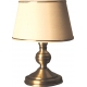 Mosazná stolní lampička 404 Oktawia (Braun) 