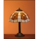 Vitrážová stolní lampa Ambrela 25
