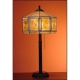Vitrážová stolní lampa Art - Fus 30